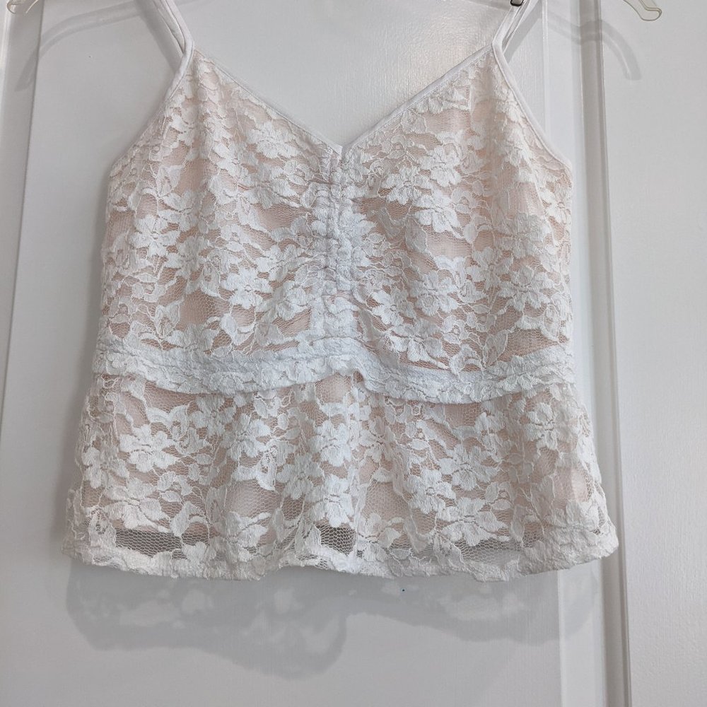 Tank top spaghetti straps